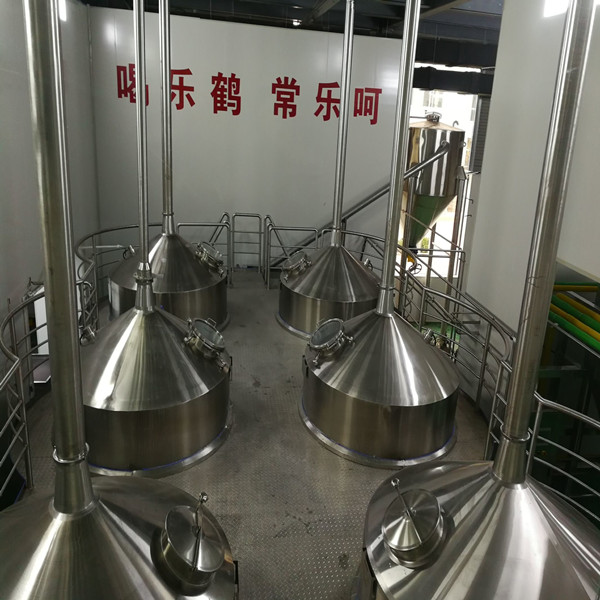 陝西西安樂鶴精釀2000L啤酒廠項目